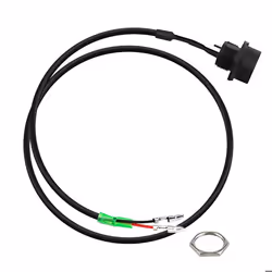 Port de Charge pour Dualtron Pop avec Écrou de Serrage Minimotors Noir