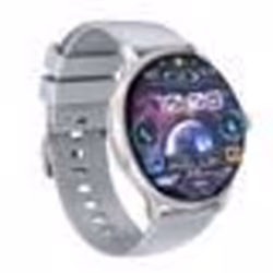 Montre Connectée Suivi Santé et Sport avec Écran AMOLED Étanche IP68 XO Argent