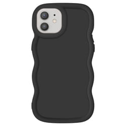 Coque - Candy - iPhone 12/12 Pro - Silicone Antichoc - Noir - Design Moderne