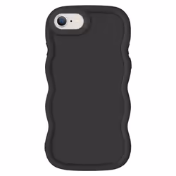 Coque - Candy - iPhone 7 8 SE 2020 SE 2022 - Silicone Antichoc - Noir - Design Moderne