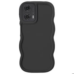 Coque - Motorola - Moto G24 G04 G04s - Silicone Antichoc - Noir - Design Moderne