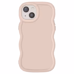 Coque pour iPhone 13 - Candy - Silicone Antichoc - Beige - Design Moderne - Protection Optimale