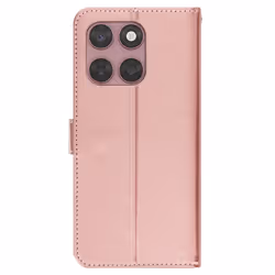 Étui Vintage - Motorola - Edge 60 Fusion/Edge 60 - Rose Champagne - Cuir Synthétique - Aimanté