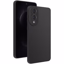 Coque - Samsung - Galaxy S25 Edge - Silicone Souple - Bloc Caméra Protégé - Noir