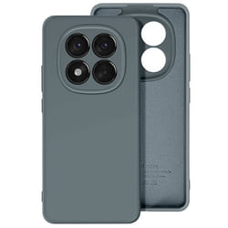 Coque - Xiaomi - Redmi Note 14 Pro/Pro Plus - Semi-rigide - Protection antichoc - Gris foncé
