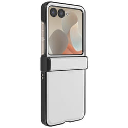 Coque Clapet - Motorola - Razr 60/50 5G - Protection 3-en-1 - Simili Cuir - Coque Rigide