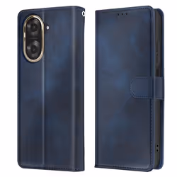 Housse Folio - Xiaomi - Redmi A5 - Simili cuir - Silicone gel - Support vidéo - Bleu