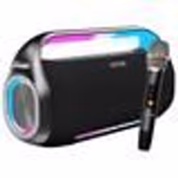 Enceinte Bluetooth avec Microphone Portable 300W Autonomie 15 Heures Swissten Noir