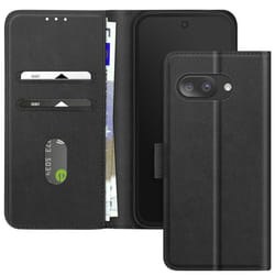 Étui pour smartphone - Google - Pixel 9a - Noir - Portefeuille - Support Vidéo
