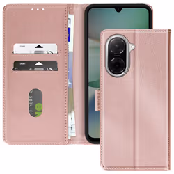 Étui Portefeuille - Xiaomi - Redmi A5 - Rose Champagne - Support Vidéo - Languette Magnétique