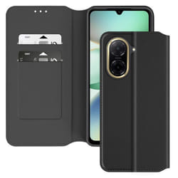 Étui pour smartphone - Xiaomi - Redmi A5 - Noir - Clapet magnétique - Support vidéo
