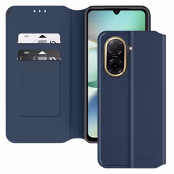 Étui pour smartphone - Xiaomi - Redmi A5 - Bleu Nuit - Clapet magnétique - Support vidéo