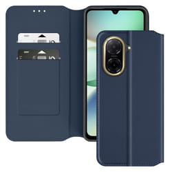 Étui pour smartphone - Xiaomi - Redmi A5 - Bleu Nuit - Clapet magnétique - Support vidéo