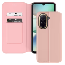 Étui pour smartphone - Xiaomi - Redmi A5 - Rose Champagne - Clapet magnétique - Support vidéo