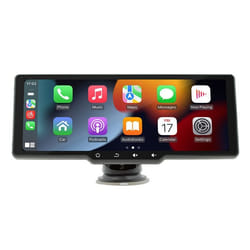 Écran CarPlay et Android Auto Tactile 938 Autoradio Noir