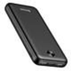 Batterie Externe 10000mAh 10.5W avec Double Port USB LED Indicateur Swissten Noir