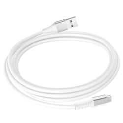 Câble de Charge USB vers USB-C 36W Charge Rapide Longueur 1.2m LinQ Blanc