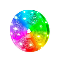 Guirlande Lumineuse - AVIZAR - Ruban LED 150 RGB - Connecté Bluetooth - Étanche IP65 - 5m Multicolore
