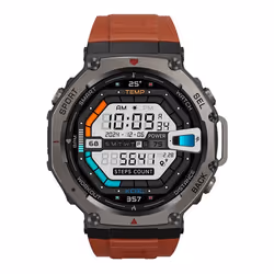 Montre Connectée Ascension Sport avec GPS Écran AMOLED Étanche Marron