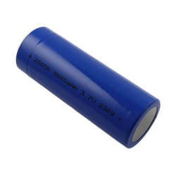 Pile 3.7V 5000mAh Li-ion 18.5Wh Compatible 26650 avec Port USB-C Rechargeable