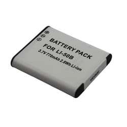 Batterie Li-ion 3.7V 680mAh 2.8Wh pour Appareil Photo Olympus Li-50B Gris