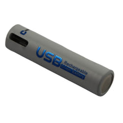 Pile AAA avec Port de Charge USB-C Li-ion 1.5V 600mAh 0.9Wh Rechargeable Blanc