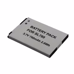 Batterie Li-ion 3.7V 700mAh pour Téléphone Siemens Gigaset SL780 SL785 SL78H Gris