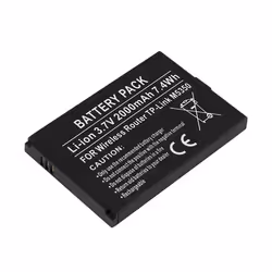 Batterie Routeur pour TP-Link M5350 Li-ion 3.7V 2000mAh 7.4Wh Noir