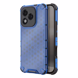 Coque Antichoc Honor 400 Lite avec coins renforcés et design alvéoles Bleu