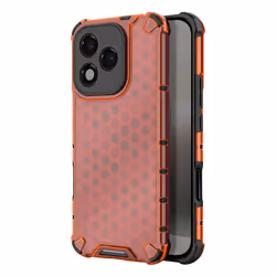 Coque Antichoc Honor 400 Lite avec coins renforcés et design alvéoles Rouge