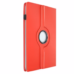 Étui Universel pour Tablettes 13 pouces Clapet Rotatif 360° Rouge