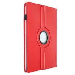 Étui Universel pour Tablettes 13 pouces Clapet Rotatif 360° Rouge