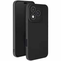 Coque pour Honor 400 Lite Silicone Lisse Bloc Caméra Protégé Noir