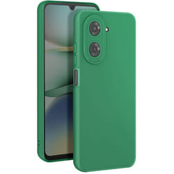 Coque pour Xiaomi Redmi A5 Silicone Lisse Bloc Caméra Protégé Vert