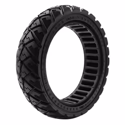 Pneu Plein Anti-Crevaison pour Trottinette Ninebot Segway ZT3 Pro Noir