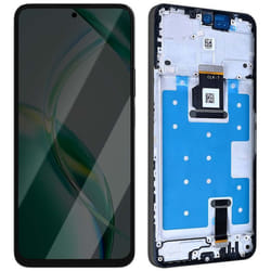 Écran Complet LCD et Tactile pour Honor 200 Smart avec Châssis Intégré Noir