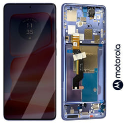 Écran Complet Original pour Motorola Edge 50 Pro LCD avec Tactile et Châssis Motorola Lavande