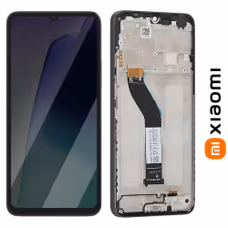 Xiaomi Écran Complet Original Redmi 14C Afficheur LCD avec Vitre Tactile et Châssis Noir