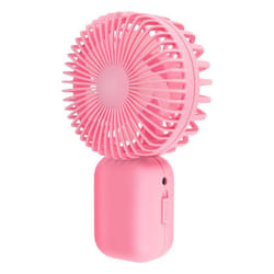 Ventilateur Portable - LINQ - Mini Ventilateur Rose - Batterie Rechargeable 250mAh - Autonomie 30 min - 30 dB