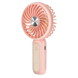 Ventilateur Portable - LINQ - Rose - Silencieux - 3 Vitesses - Autonomie 3h