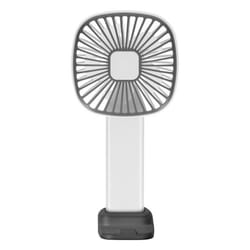Ventilateur Portable - LINQ - 3 Vitesses - USB-C - Socle Stable - Support Smartphone