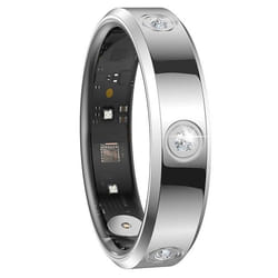 Bague Connectée - AVIZAR - Modèle Venus - Argent - Étanche IP68 - Autonomie 5 jours