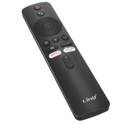 Télécommande Bluetooth 2.4G - LINQ - Xiaomi Mi TV - Assistant vocal Google - Portée 8m - Noir