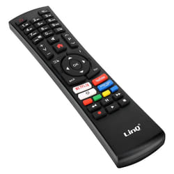 Télécommande TV - LINQ - Telefunken - Universelle - Portée 8m - Accès rapide Netflix/YouTube/Prime Video