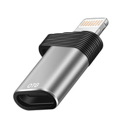Adaptateur OTG - LINQ - USB-C vers Lightning - 480 Mbps - Design compact - Finition métallique