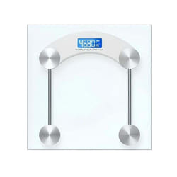 Pèse-personne électronique - AVIZAR - 30x30 cm - Capacité 5-180 kg - Écran LCD - Température