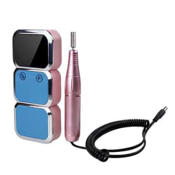 Ponceuse à ongles - AVIZAR - 36W - Rechargeable - Écran LED - 6 embouts