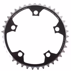 Plateau Nerius - TA - 110 mm - Noir/Argent - 39 Dents - Vélo Route