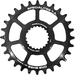Plateau VTT - ONE - SH52 - 28 Dents - Noir Mat - Aluminium - Compatible Shimano 10-12v