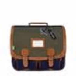 Cartable - Tanns - Axel - 41 cm - Kaki - Polyester recyclé